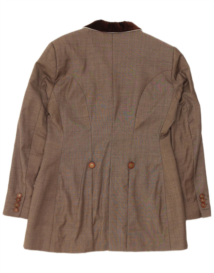 ALESSANDRO ALBANESE Chaqueta de equitación para mujer IT 44 Marrón medio