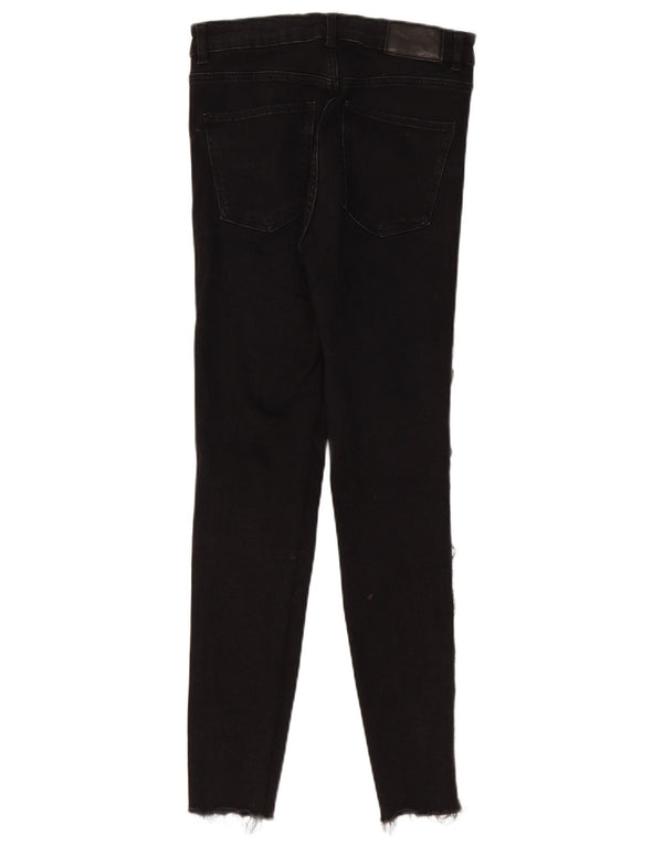 Zara Vaqueros pitillo para mujer EU 38 Small W28 L28 Negro