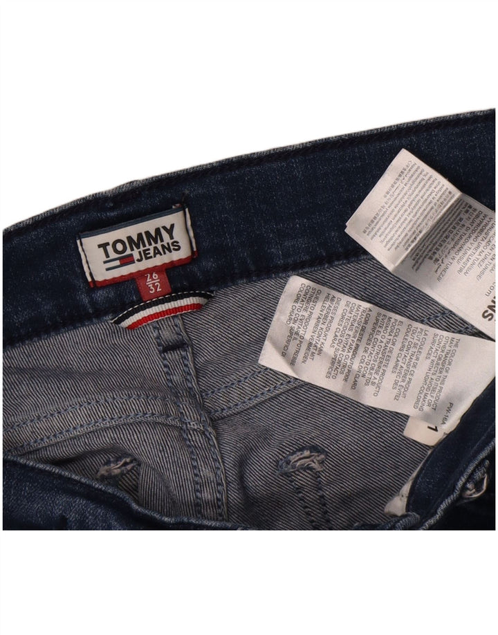 Vaqueros Acampanados Tommy Hilfiger Mujer W26 L32 Algodón Azul