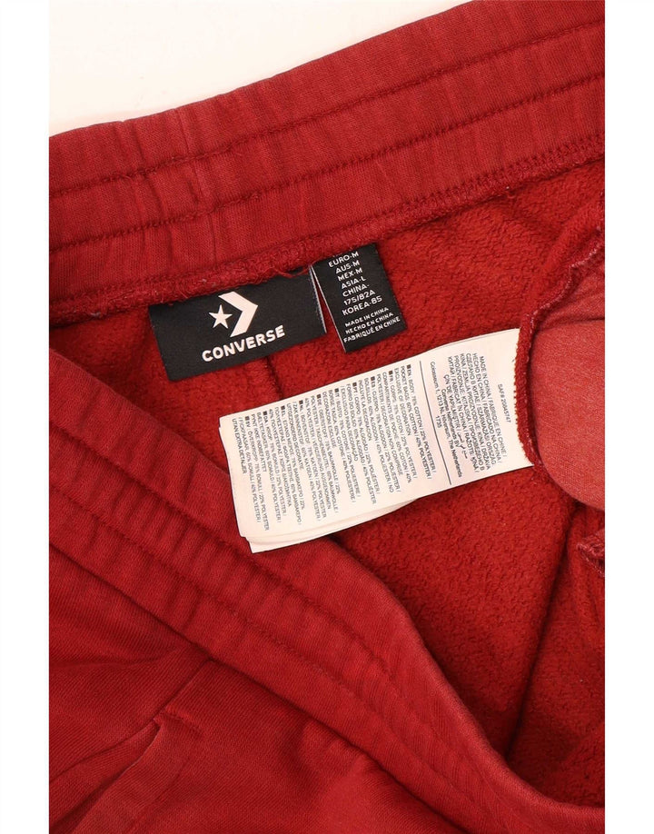 Converse Hombre Pantalones De Chándal Joggers Medium Rojo Algodón