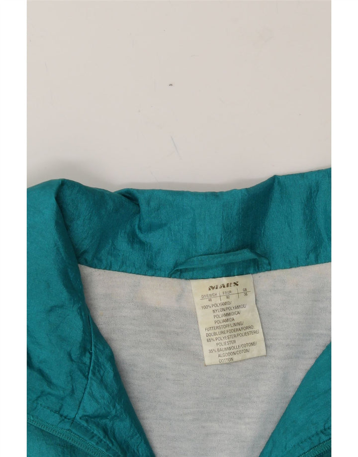 VINTAGE Mens Loose Fit Tracksuit Top Jacket UK 36 Small Blue Polyamide Vintage Vintage and Second-Hand Vintage from Messina Hembry 