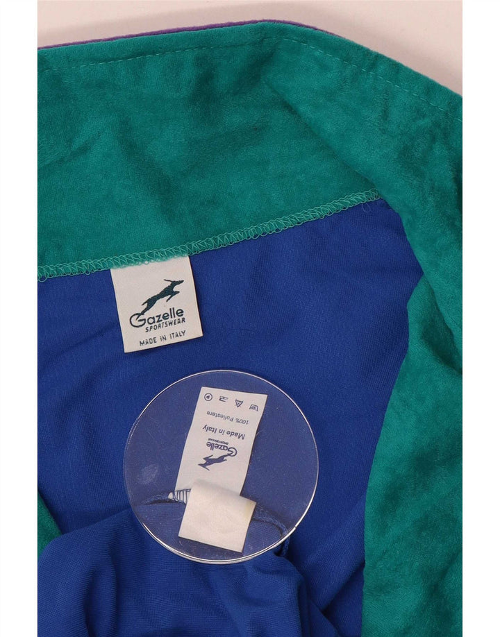 Gazelle Chaqueta deportiva tipo jersey para hombre 2XL Bloque de color multicolor