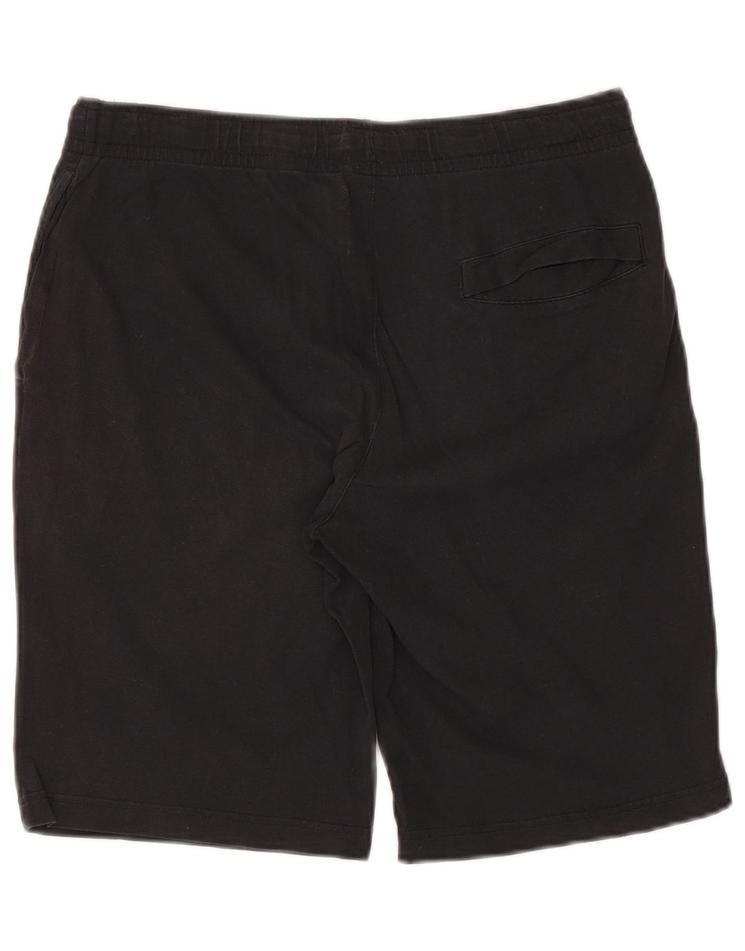 Pantalones cortos deportivos Nike para hombre de algodón negro mediano