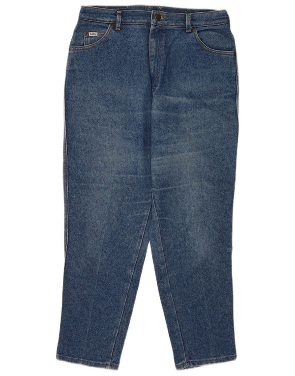 Lee Jeans cónicos de cintura alta para mujer US 16 2XL W32 L27 Algodón azul