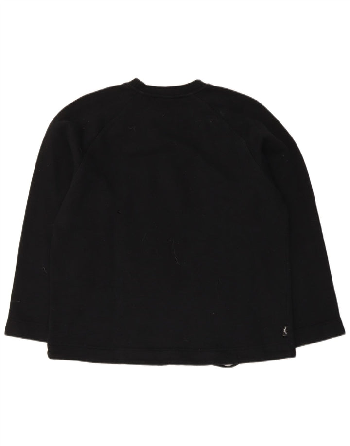 Reebok Sudadera para mujer Jumper UK 12 Medium Negro Algodón