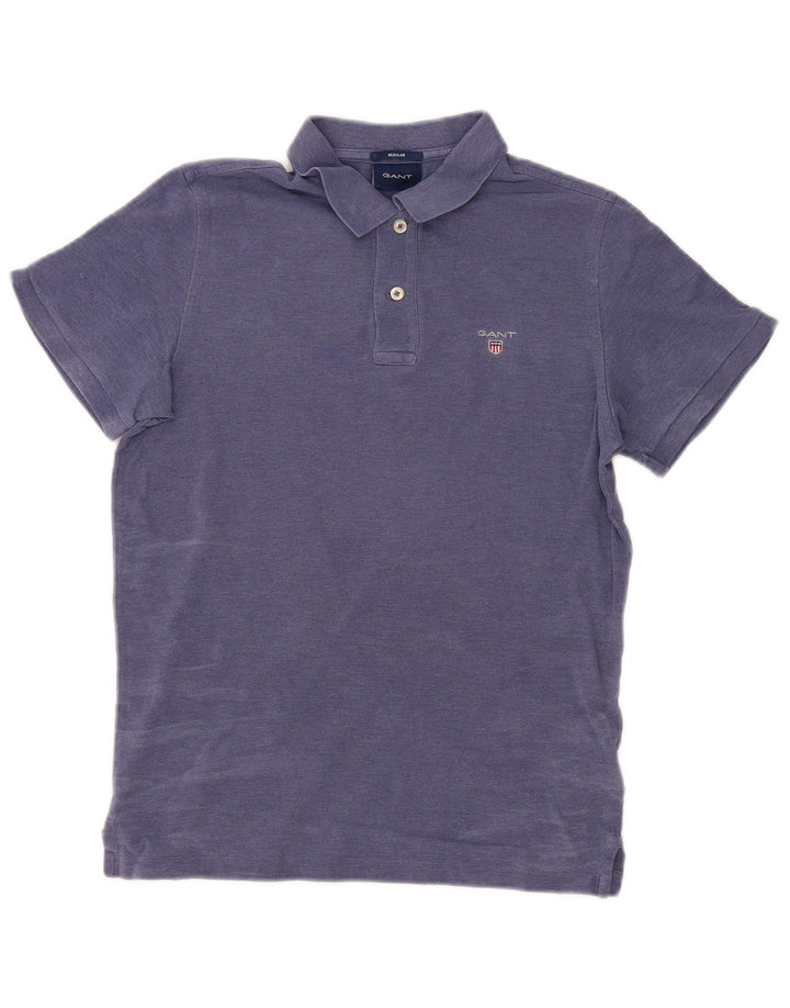 Gant Polo De Corte Regular Para Hombre Azul Pequeño