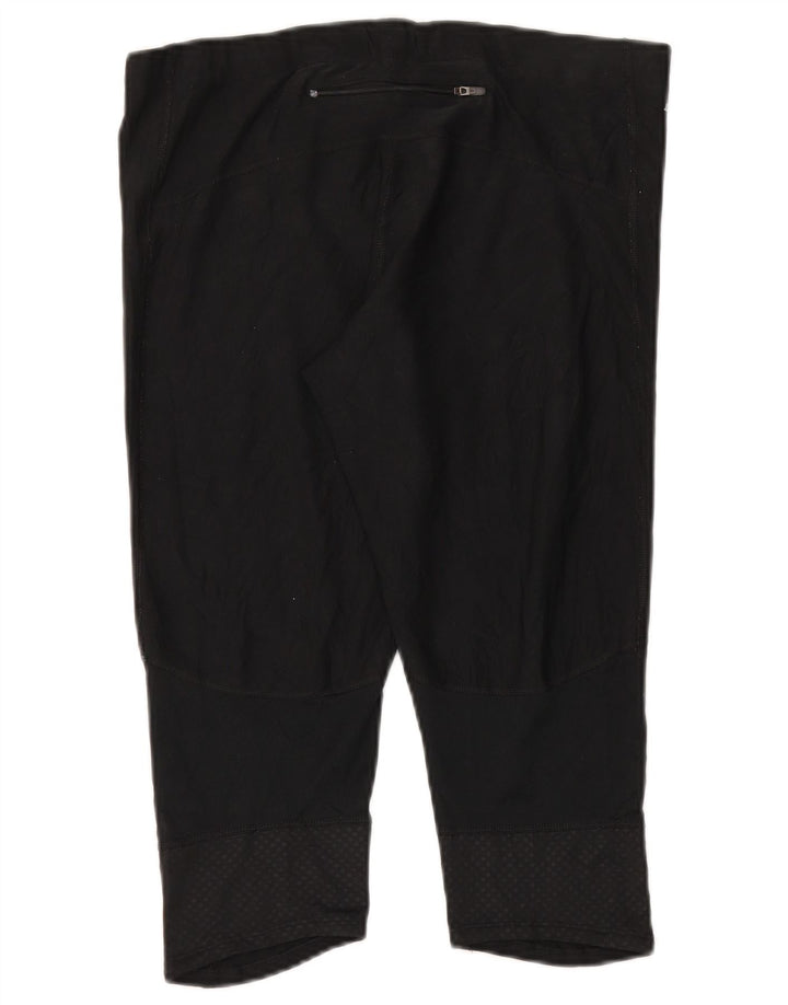 Nike - Leggings capri Dri Fit para mujer, talla 40, XL, poliéster negro