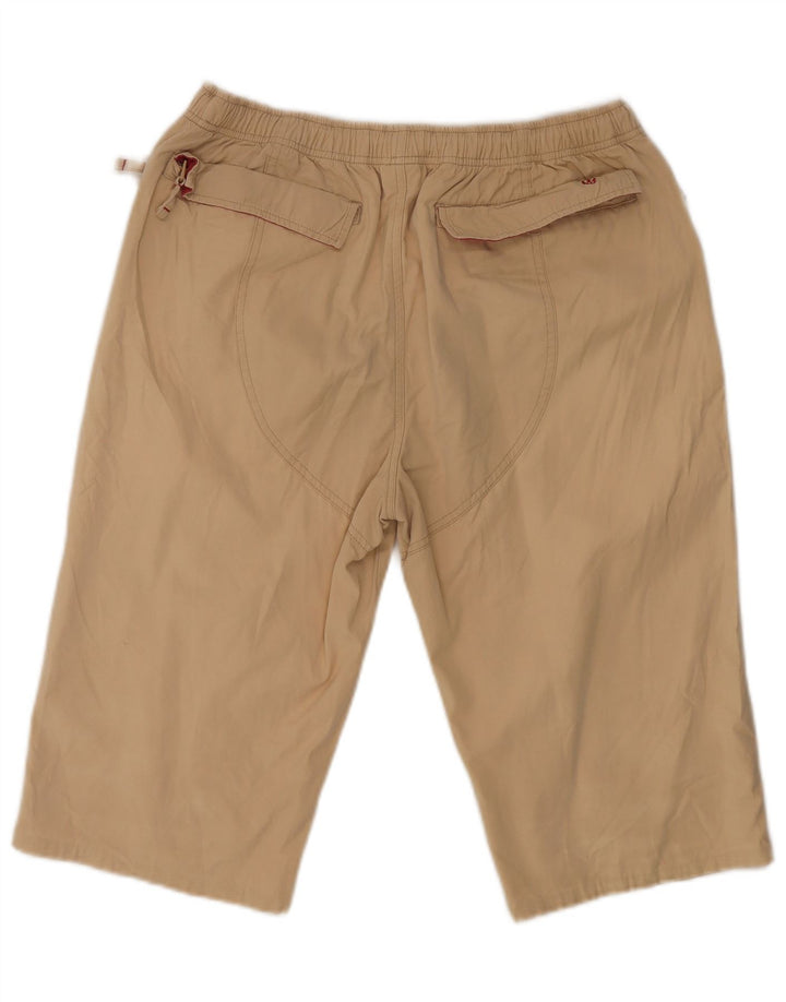 FAT FACE Bermudas tipo cargo para hombre, talla pequeña, color marrón