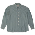Pierre Cardin Camisa para hombre Talla 43 XL Azul Raya diplomática