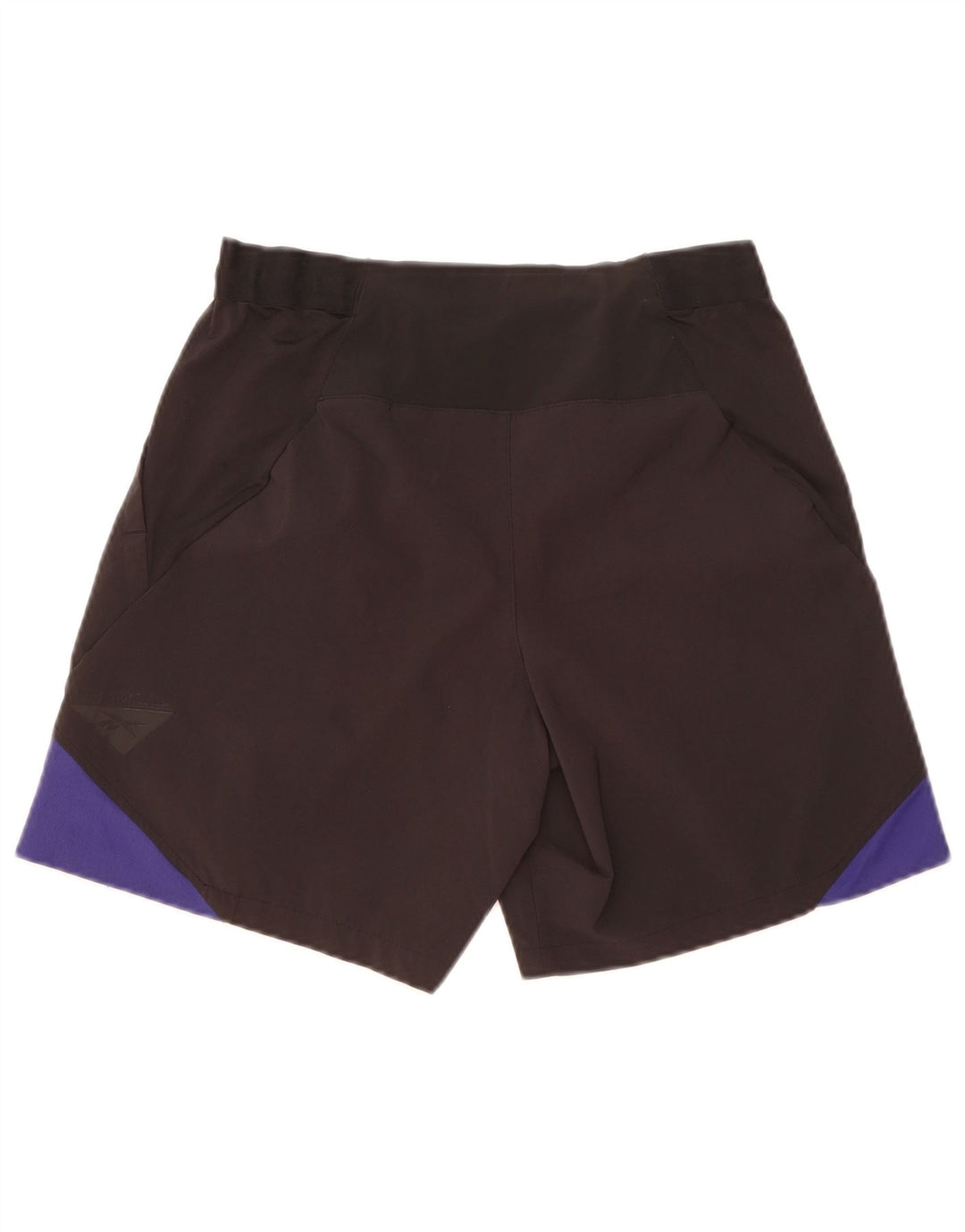 Reebok Shorts deportivos para hombre Small Black Colourblock Poliéster