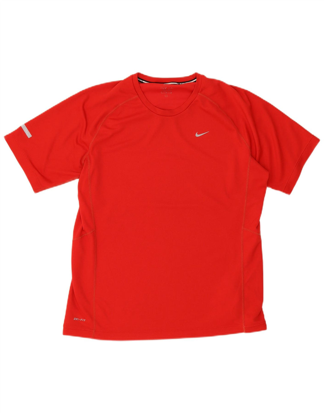 Nike - Camiseta Dri Fit para hombre, talla grande, poliéster rojo