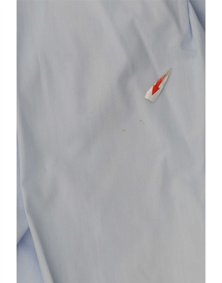 Camisa Hugo Boss Hombre Slim Fit Talla 38 15 Algodón Azul Medio