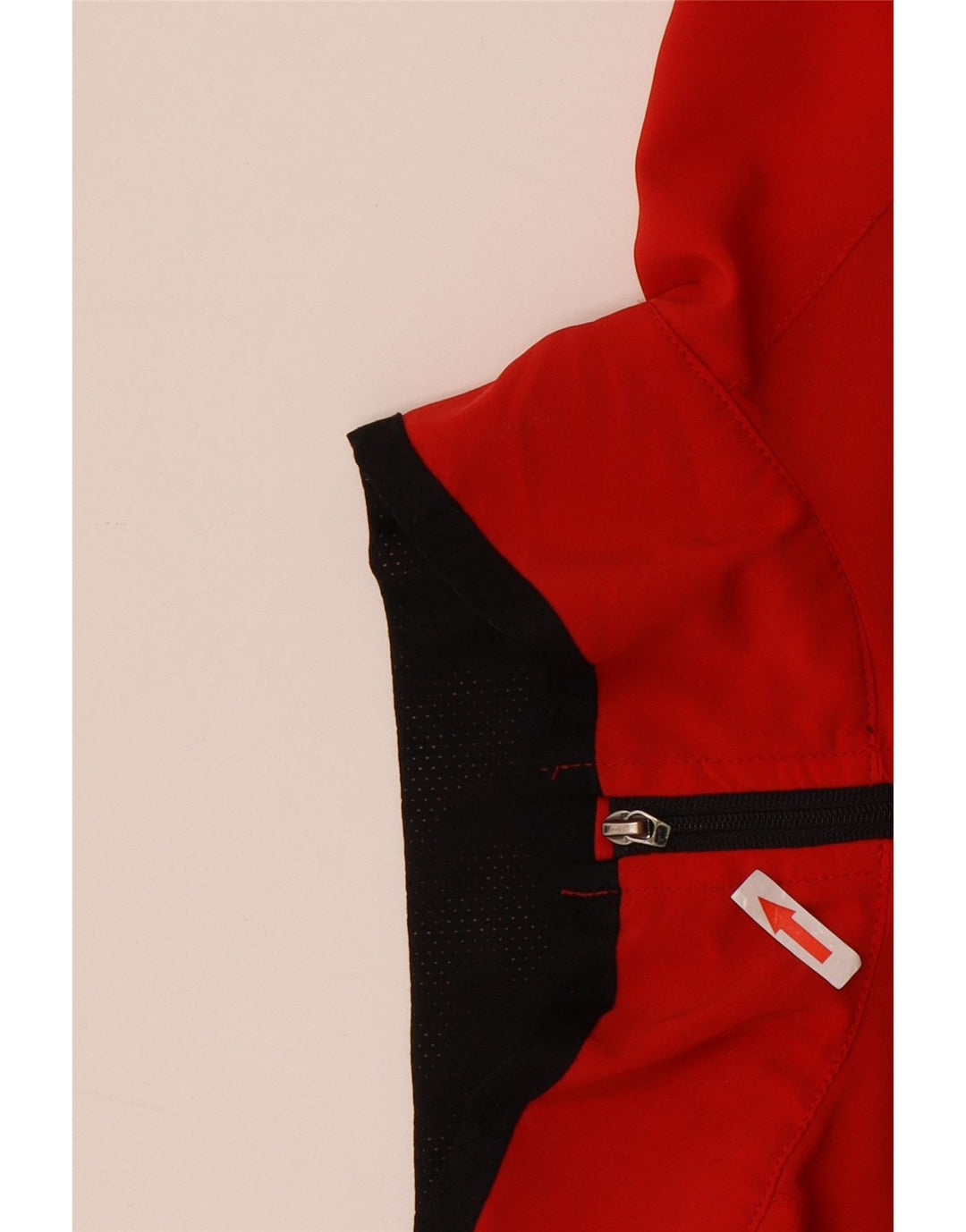 The North Face Chaqueta de chándal para mujer, talla 44, color rojo mediano