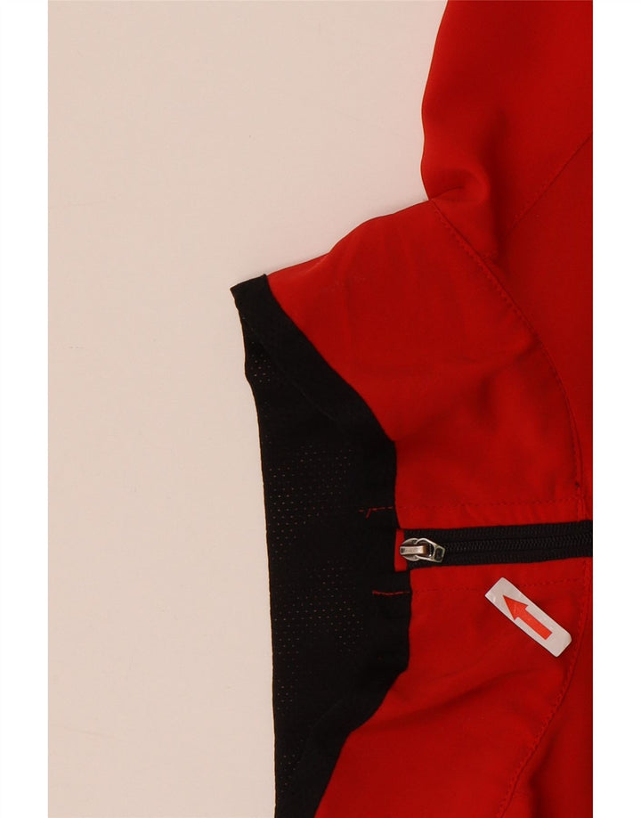 The North Face Chaqueta de chándal para mujer, talla 44, color rojo mediano