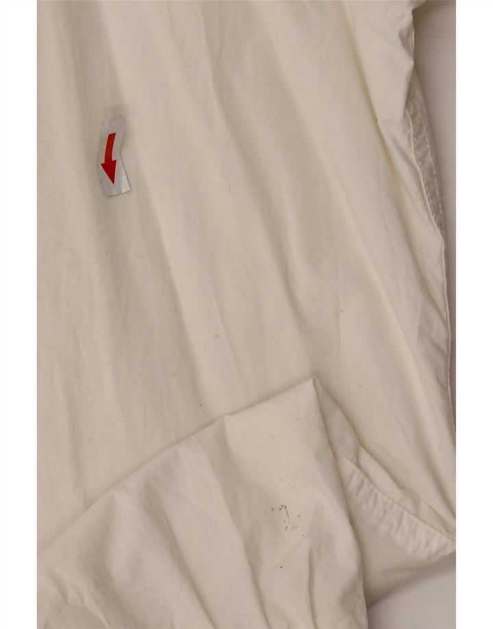 Sergio Tacchini Chaqueta Bomber Corta para Mujer UK 10 Small White Poliéster