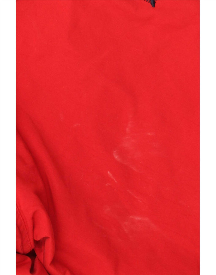 Kartel Chaqueta Bomber para Hombre UK 38 Mediano Rojo Poliéster