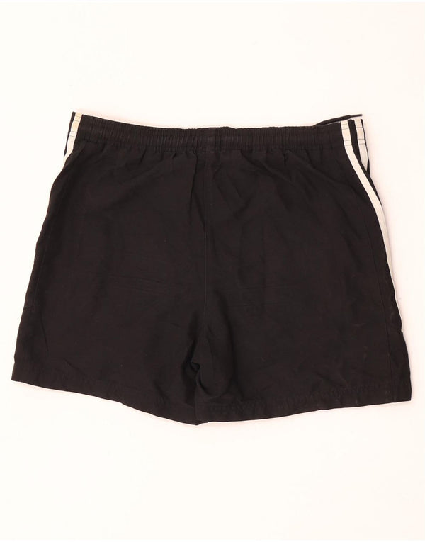 Adidas Pantalones cortos deportivos para mujer UK 10 Small Black Poliéster
