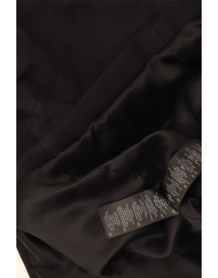 Hobbs Gabardina para mujer Reino Unido 12 Algodón negro mediano
