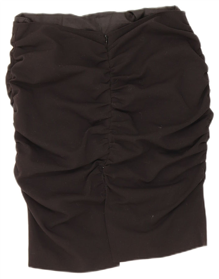 Germano Zama Falda Lápiz Mujer Pequeña W28 Poliéster Negro