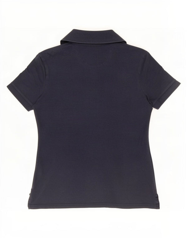 Polo Barbour para mujer UK 10 Small Azul marino