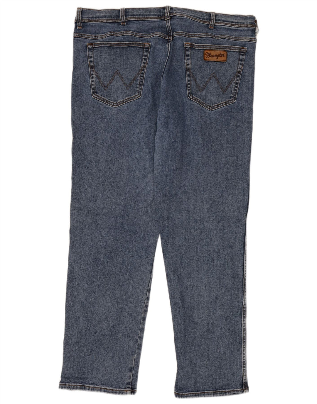 WRANGLER Vaqueros rectos Texas para hombre W46 L32 azul