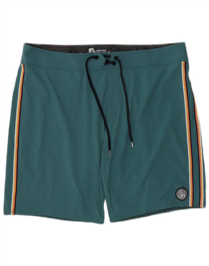 Bañador Hombre Volcom XL Verde Rayas