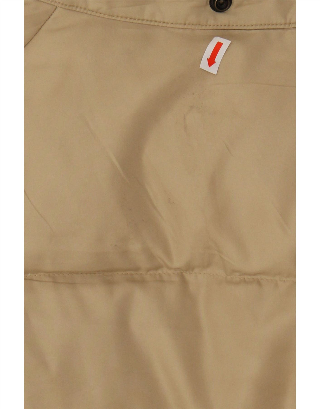 PICKWICK Mens Graphic Padded Coat UK 42 XL Beige Polyester