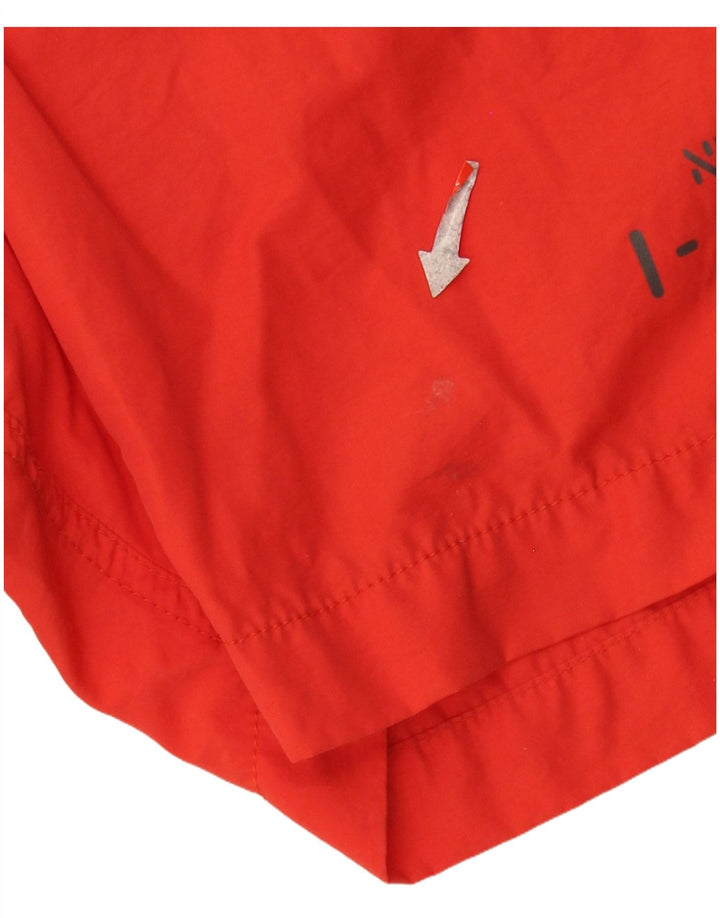 Timberland Bañador con gráfico para hombre, talla grande, color naranja