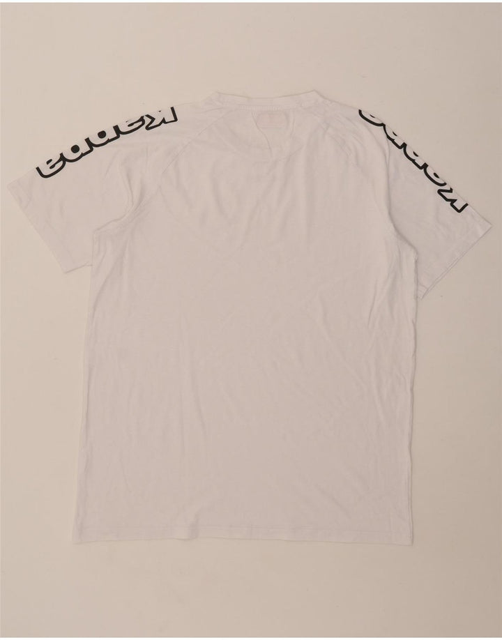 Kappa Camiseta gráfica para hombre Top 2XL Blanco