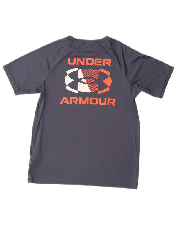 UNDER ARMOUR Camiseta holgada con gráfico para niño 9-10 años Gris medio
