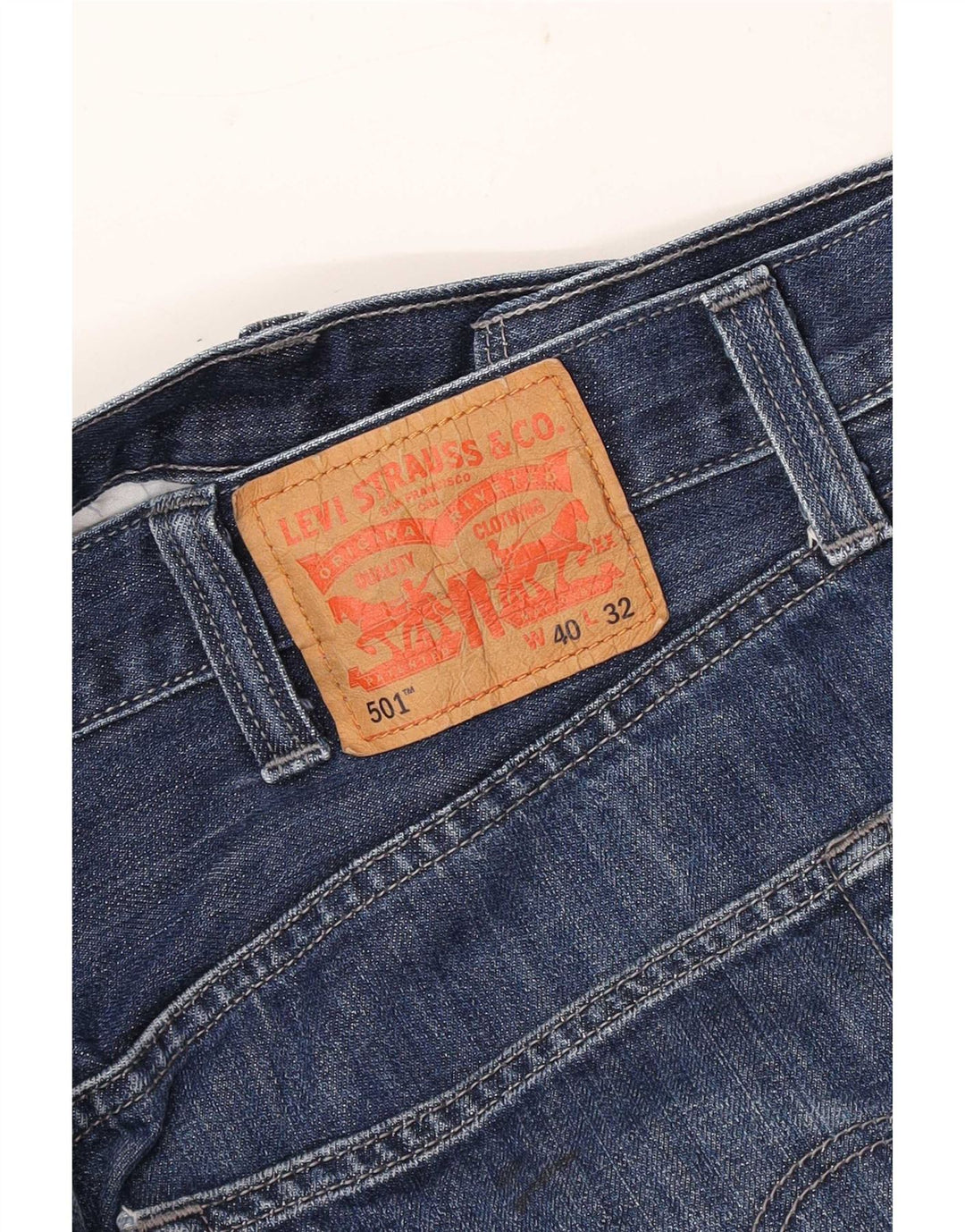 Vaqueros rectos Levi's para hombre W40 L32 azul clásico