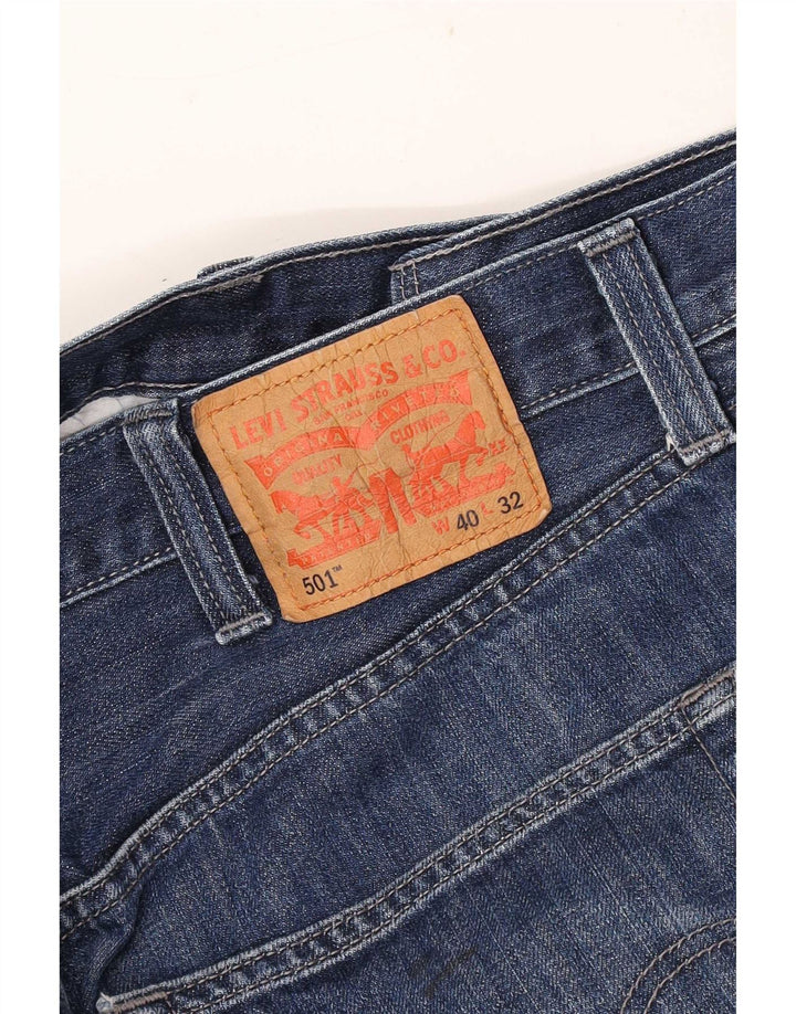 Vaqueros rectos Levi's para hombre W40 L32 azul clásico
