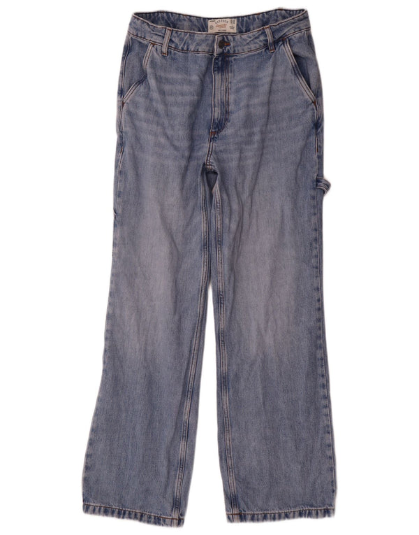 Vaqueros holgados estilo cargo para mujer de Fat Face UK 12 Medium W30 L31 Algodón azul