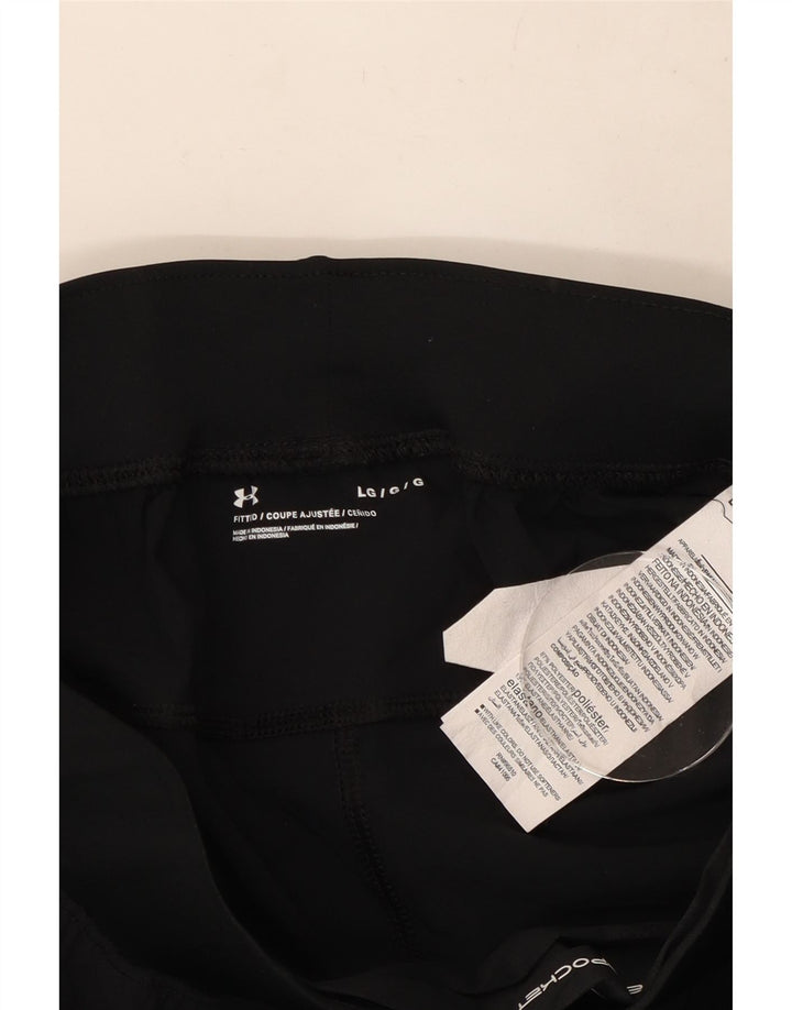 Under Armour Pantalones de chándal para mujer UK 44 Grande Poliéster negro