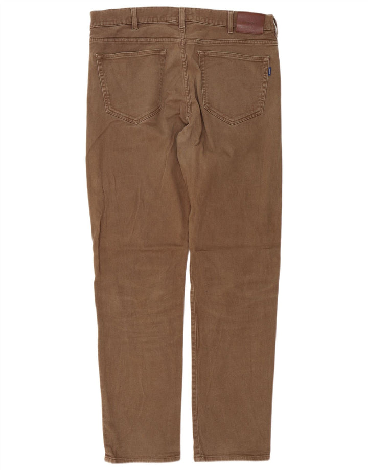 Gant Pantalones Casuales De Corte Regular Para Hombre W36 L34 Marrón