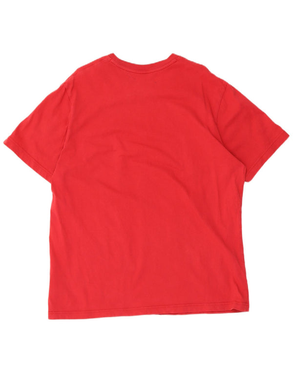 Nike Camiseta gráfica para hombre Top XL Algodón rojo