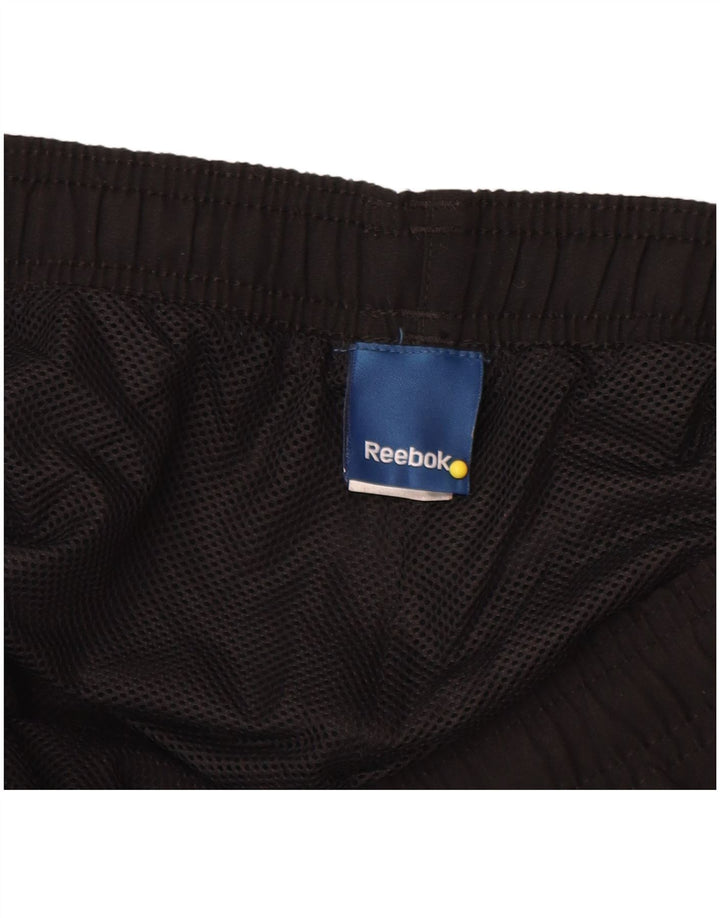 Reebok Pantalón Chándal Hombre Small Negro Poliéster