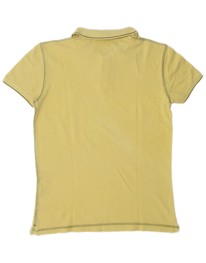 Wrangler Polo Slim Fit De Algodón Amarillo Medio | Hombre