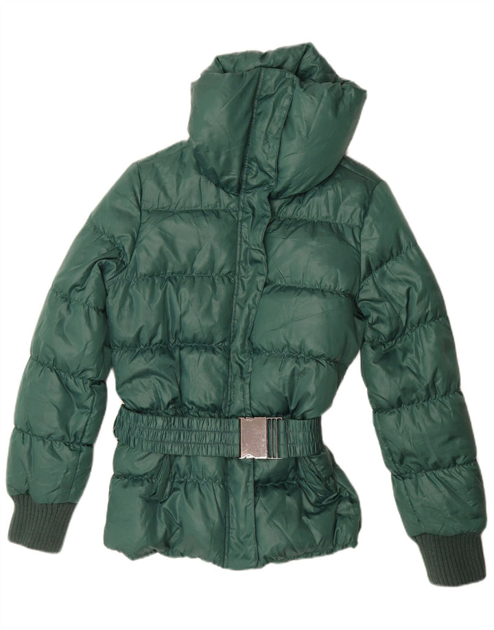 Sisley Chaqueta acolchada para mujer Reino Unido 46 Grande Verde