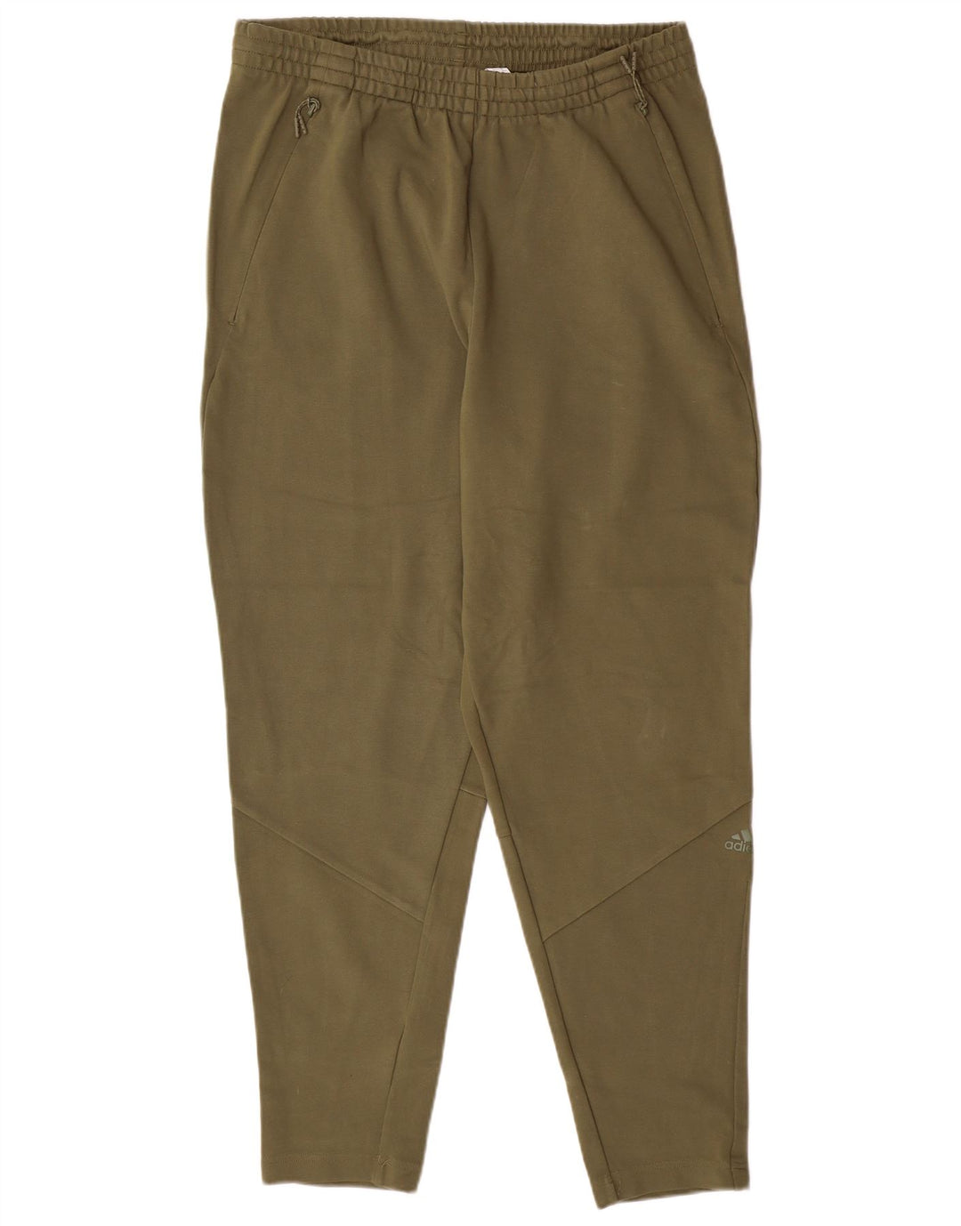 ADIDAS Pantalones de chándal para hombre Rayón caqui grande