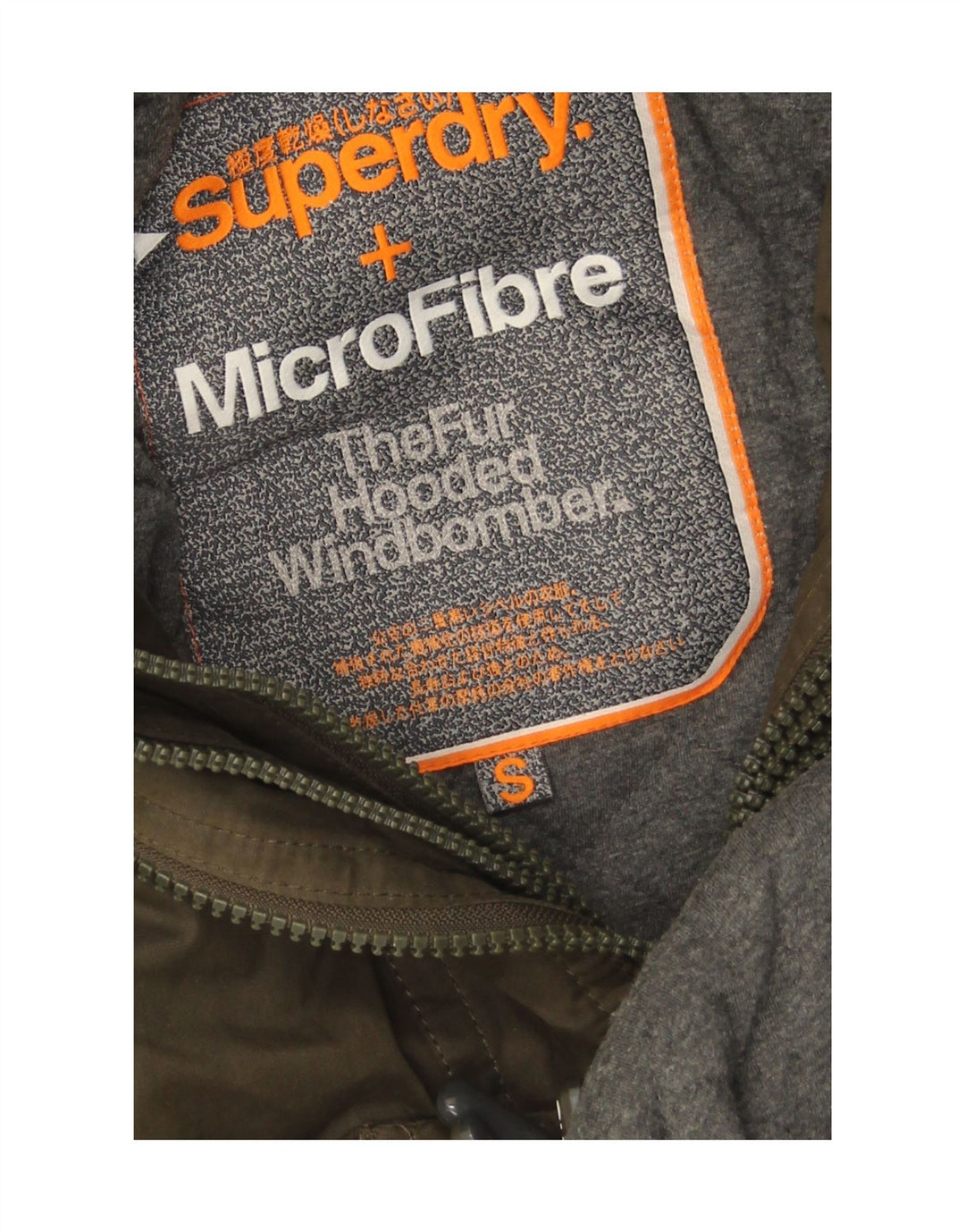 Superdry Chaqueta Cortavientos The Windbomber Bomber para Hombre UK 36 Small Caqui