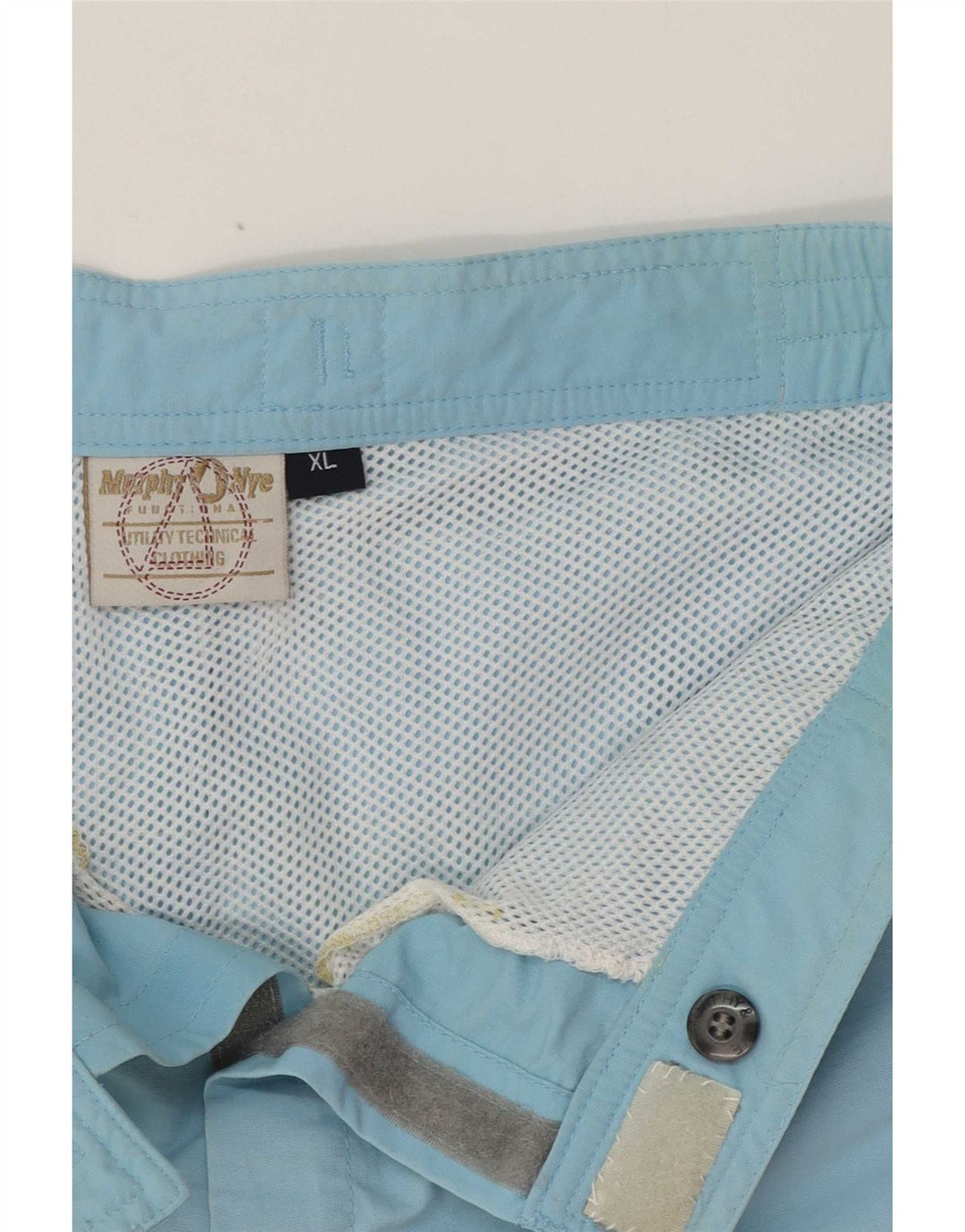 Murphy & Nye Hombre Bañador Gráfico XL Azul Colorblock Poliamida