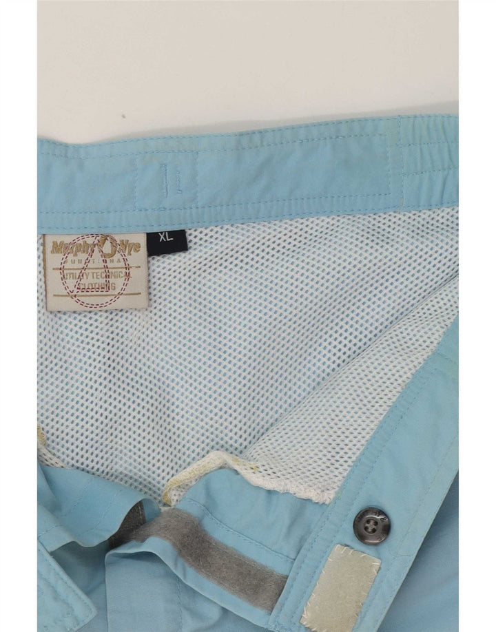 Murphy & Nye Hombre Bañador Gráfico XL Azul Colorblock Poliamida