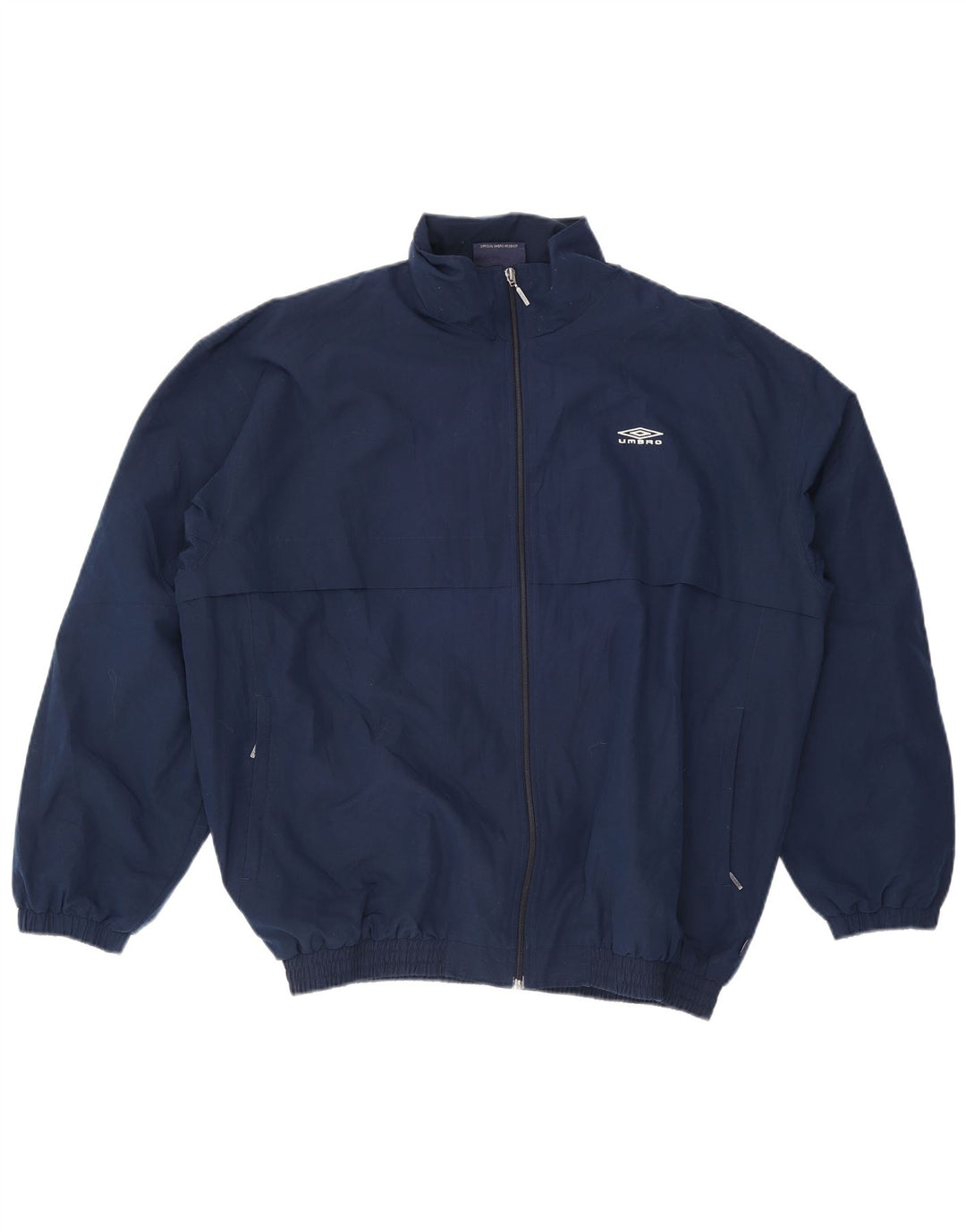 Umbro Chaqueta superior de chándal para hombre Poliéster azul marino grande
