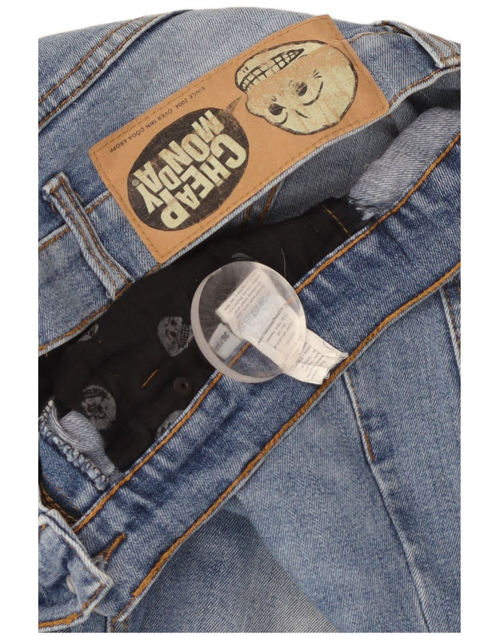 Vaqueros rectos para hombre de Cheap Monday W36 L27 Algodón azul