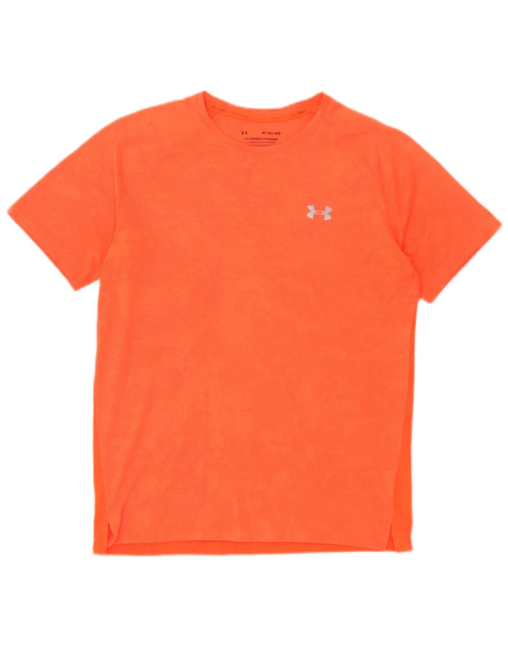 Camiseta Under Armour Heat Gear para hombre, color naranja medio