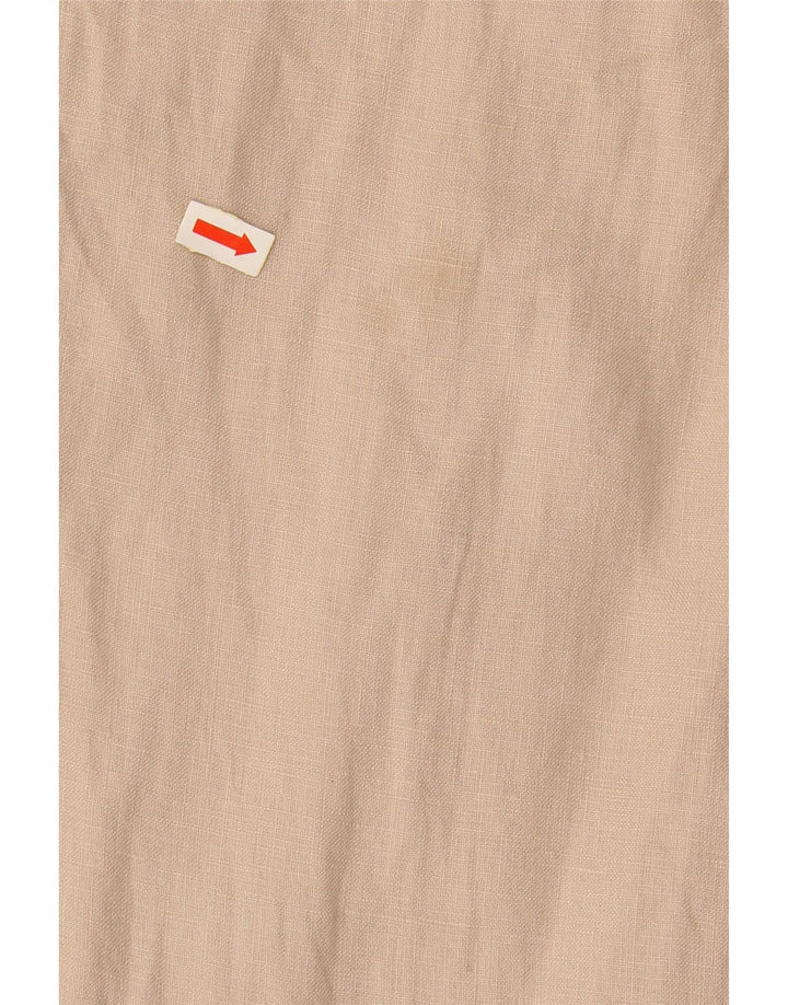 BENETTON Vestido túnica de manga 3/4 para mujer UK 44 Beige medio