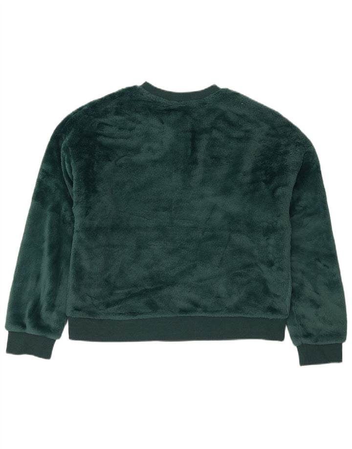 Marks & Spencer - Sudadera corta extragrande para mujer, talla S, color verde