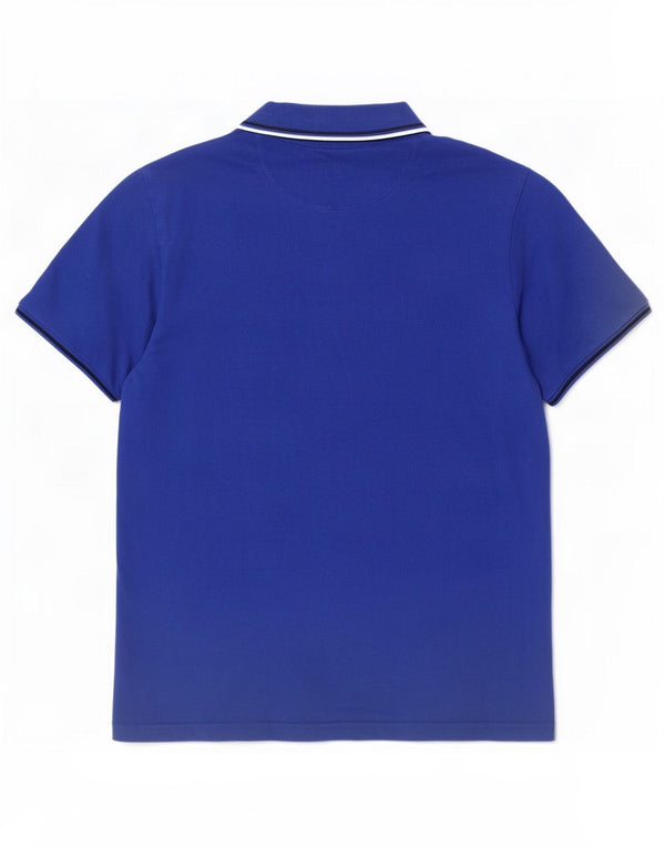 Champion Polo Hombre Algodón Azul Medio