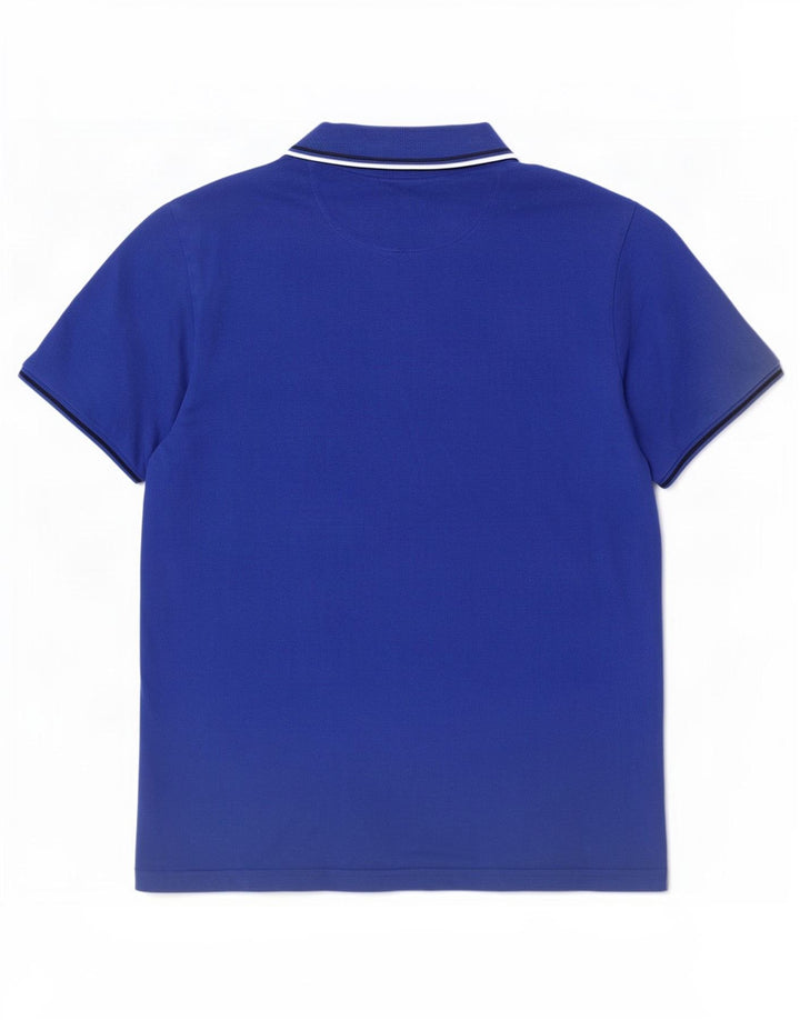 Champion Polo Hombre Algodón Azul Medio